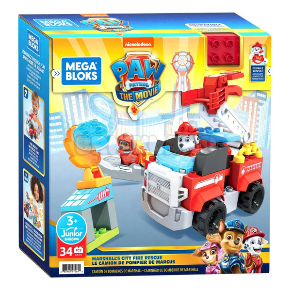 מגה בלוקס מפרץ ההרפתקאות הכבאית של מרשל | Mega Bloks