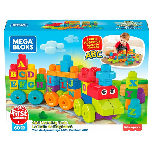 מגה בלוקס רכבת ללימוד ABC | Mega Bloks