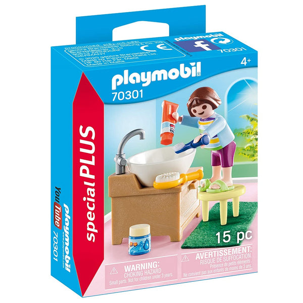 פליימוביל ילדה בשגרת בוקר 70301 - Playmobil