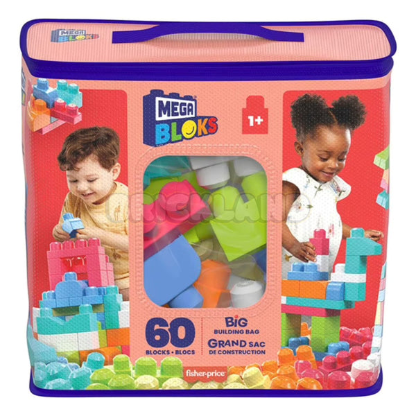 מגה בלוקס שק אדום 60 חלקים | Mega Bloks