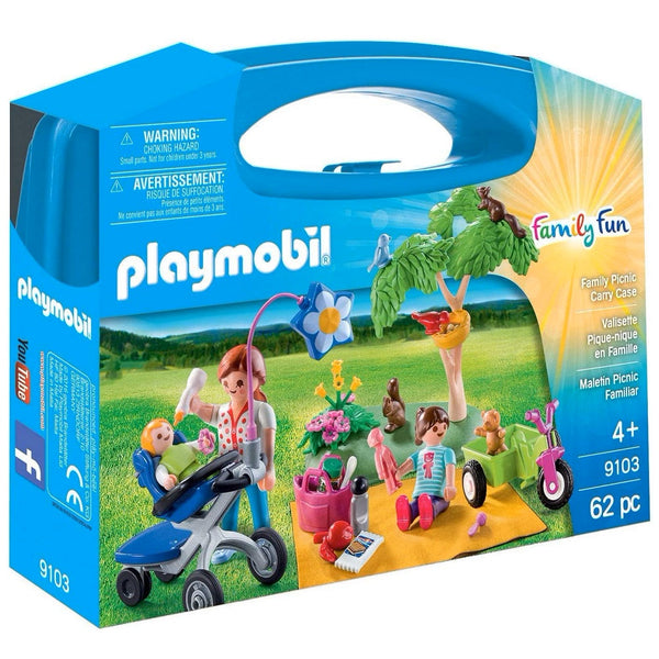 פליימוביל מזוודת פיקניק משפחתי 9103 - Playmobil