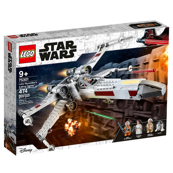 לגו מלחמת הכוכבים אריזה פגומה Luke Skywalker's X-wing Fighter 75301 - Lego